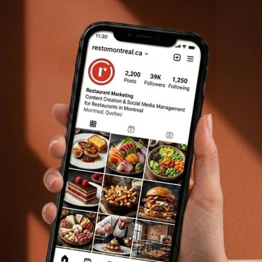 Engagement réel sur les médias sociaux à Montréal pour les restaurants